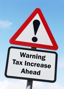 Warning tax increase ahead